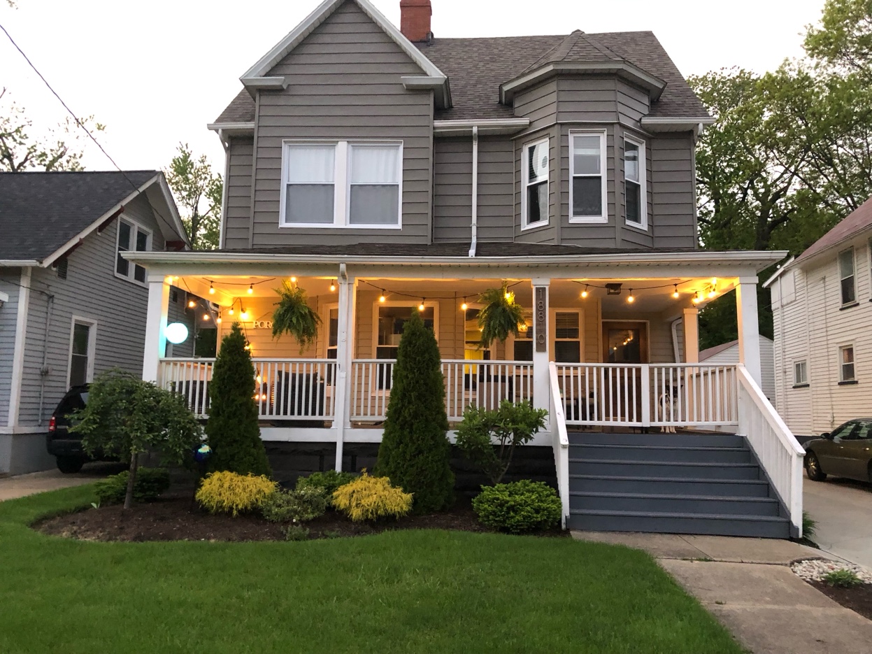 Front porch renovation